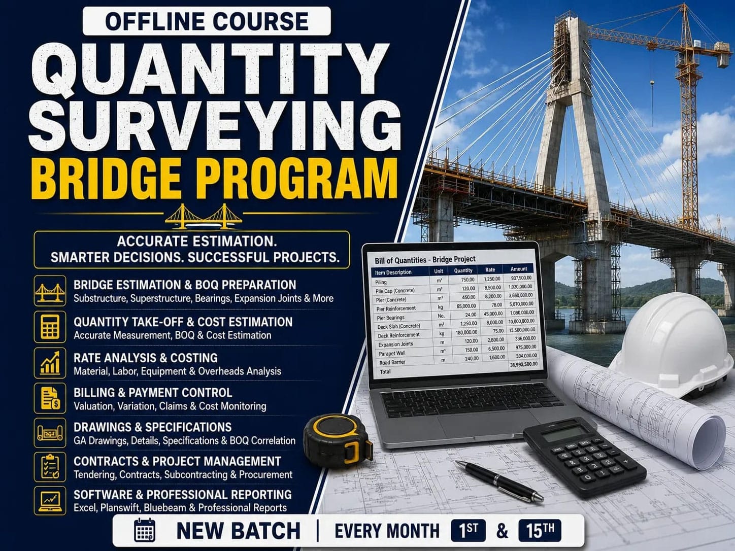 Quantity Surveying Bridge
